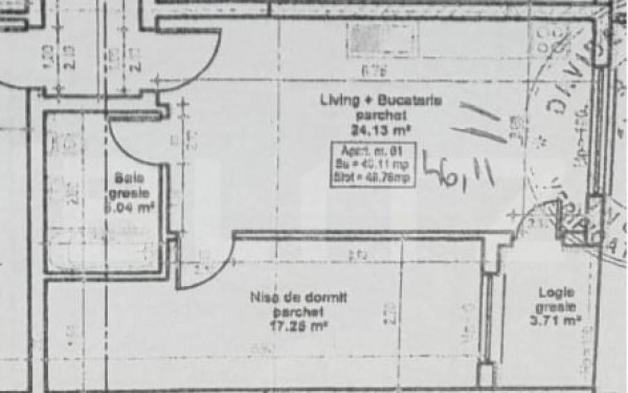 Apartament cu 2 camere, 50 mp, etaj intermediar, zona BMW - 1