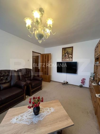 Apartament cu 3 camere, decomandat, zona Parcul Teilor