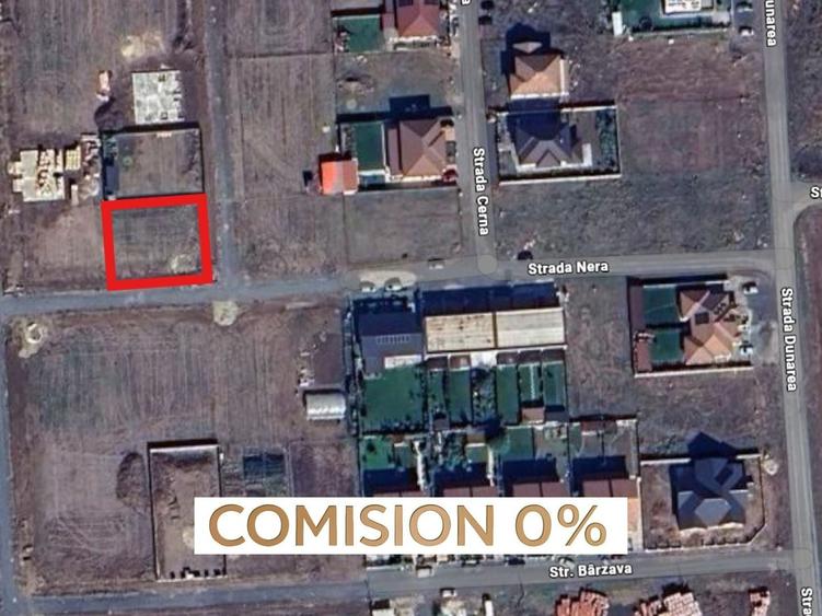 COMISION 0%, Teren 587 MP, 2 Fronuri, Utilitati, Regim P+1E, SACALAZ - 1