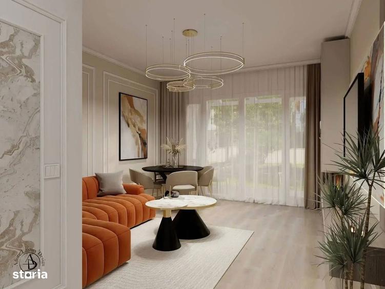 Apartament 2 camere cu curte privata 77 mp, Proiect nou, CITY NORD - 3