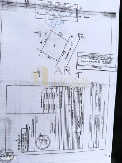 Teren intravilan 713m2 , Ploiesti , zona UPG - 5