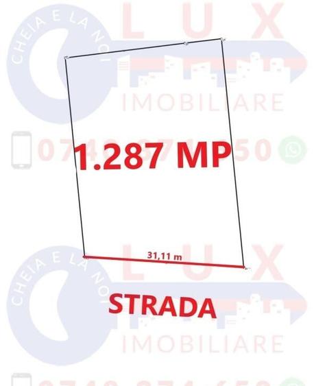 ID 7767 Lot teren in Zona Baltag - 2