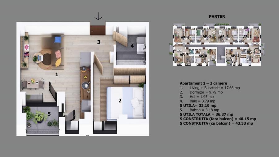 Proiect Nichita Stanescu / Ion Creanga | Canalizare | Parcare | Comision 0% - 4