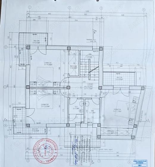 Casa Single in Bucuresti, P+2+M, 368 mp, teren 530 mp, 349000 e, Neg. - 1