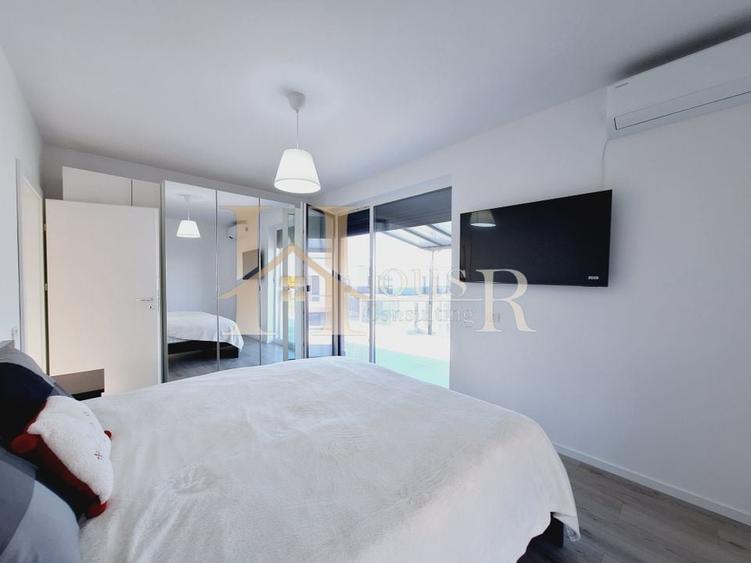 PENTHOUSE IN ORAS. TERASA DE 50 MP. MOBILAT SI UTILAT. - 13