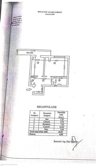 Foarte Spatios, 40 mp! 1 camere, etaj 1, decomandat, Progresu - 9