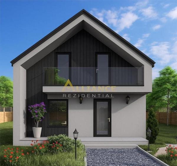 ALLIANCE Villas 2 || VILA 4 camere - 300mp teren || NOU - 1