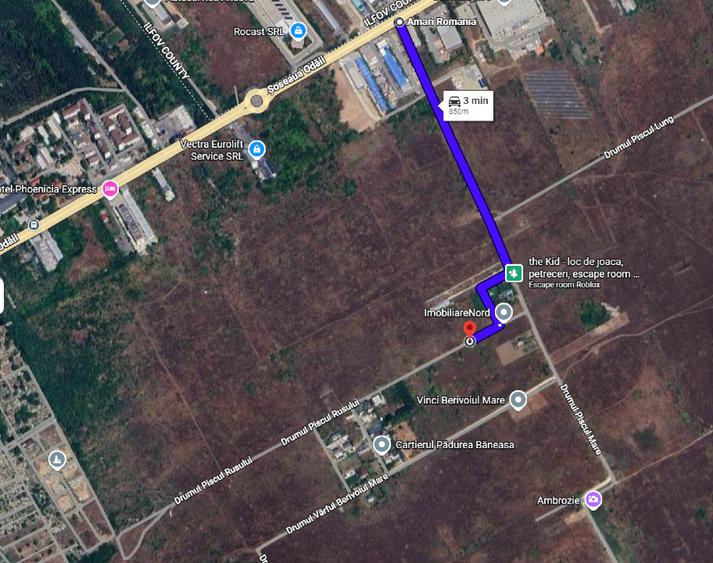 Teren 890mp str. Piscul Rusului - 1