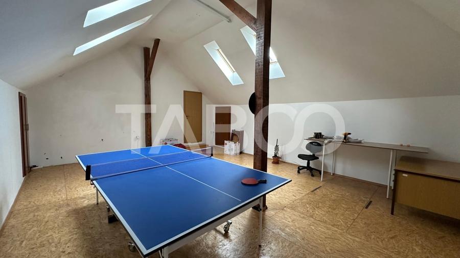 Casa individuala 8 camere curte libera 300mp zona Calea Poplacii Sibiu - 21