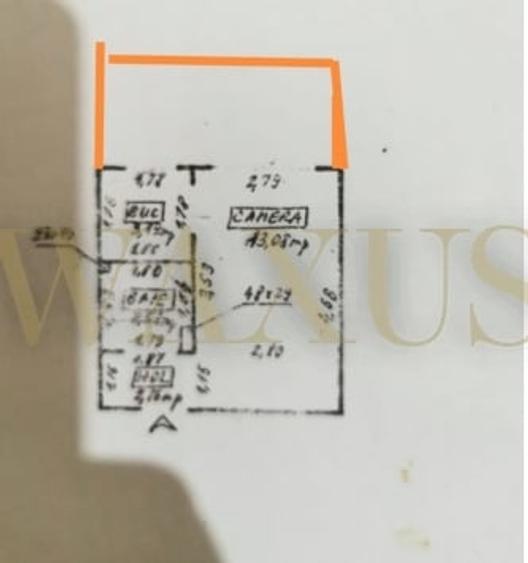 Apartament cu 1 camera decomandata, etaj intermediar, Calea Baciului - 4