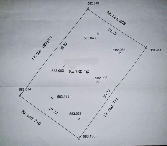 Cristian-zona str Eroilor front 34m, intravilan, 730mp - 10