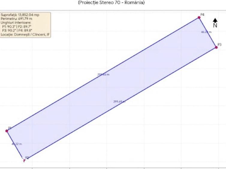 Teren de vanzare |13852 mp | 25 Euro/MP| Acces U?or |Zona Industriala| - 1