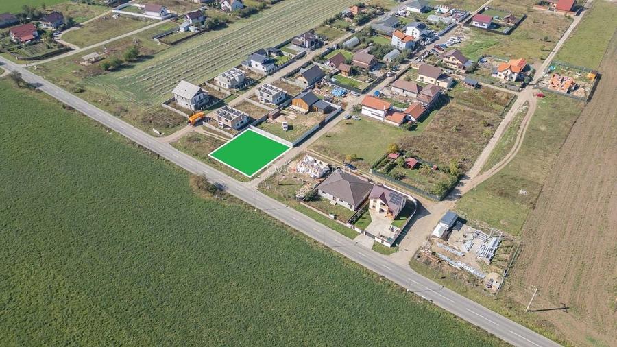 Teren 732 mp pentru construcții locuințe, Bod, utilități la stradă Teren 732 mp pentru construcții locuințe, Bod, utilități la stradă