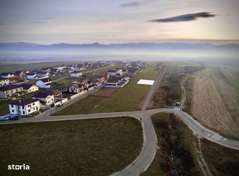 Teren de vanzare 500 mp, intravilan, Cristian, Sibiu, zona de case - 6