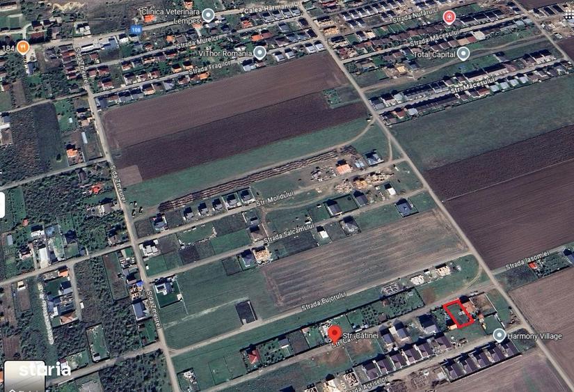 Vand teren intravilan - 515 mp in Sanpetru, Str. Catinei - 3