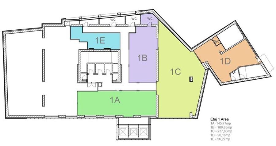 Spatii de birouri, Riverside Tower, Incepand de la 7 euro mp! - 4