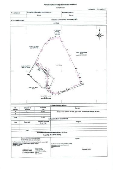 Teren de vanzare Sirnea- Comision 0% - 1