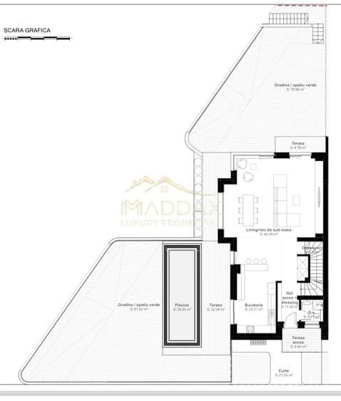 Vila cu 5 camere  *366mp* / Curte privată *315mp* / Pipera - Lake View - 57