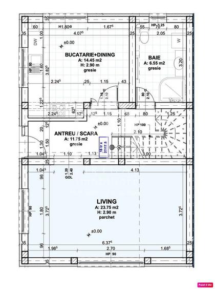 Duplex modern cu 4 camere, 115 mp utili, teren 250mp, Zona Selimbar - 8