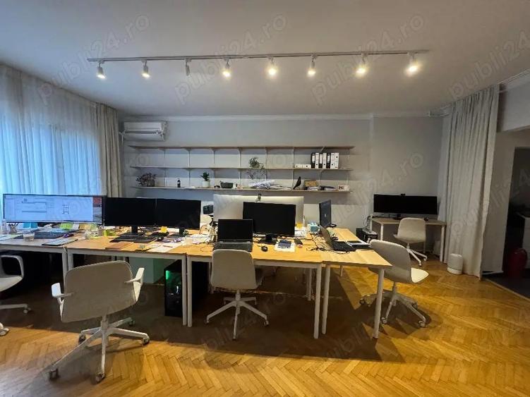 Inchiriez parter vila Floreasca, 2 camere spa?ioase, 75 mp, ideal birou. - 7
