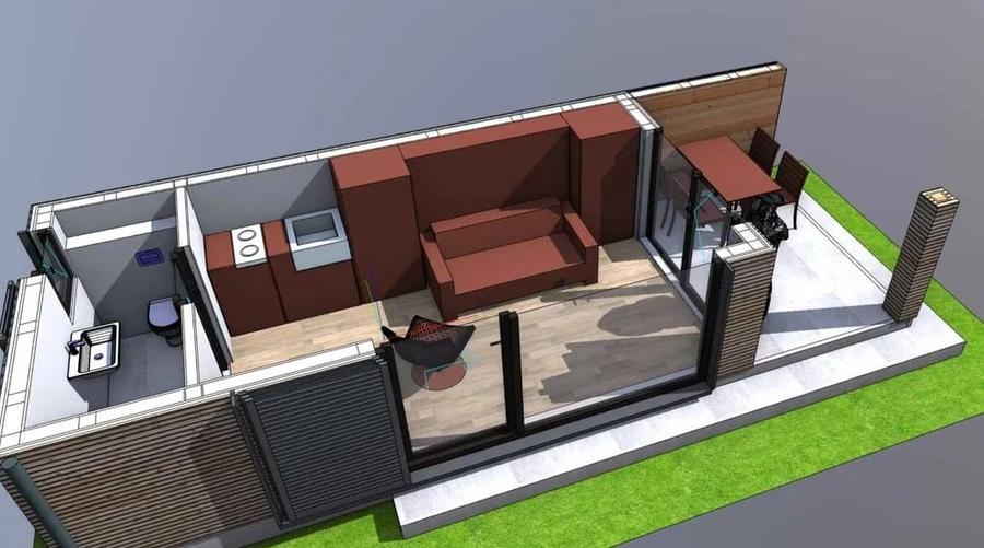 Teren plus tiny house, toate utilitatile, Snagov, deschidere 19 m - 3