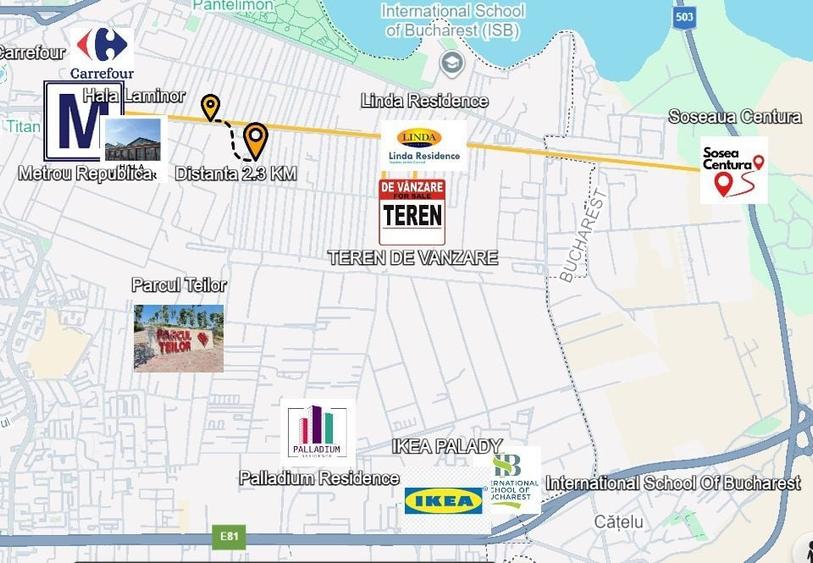 Cel Mai Bun Teren 31000MP Titan - Industriilor Metrou Republica 99e/mp - 1