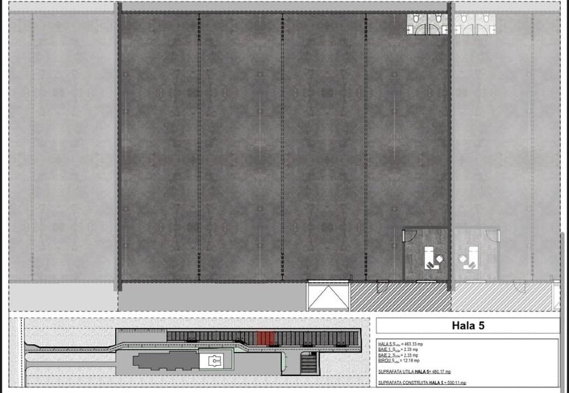 Hale depozitare/ producție de vânzare -  980 euro mp - 11