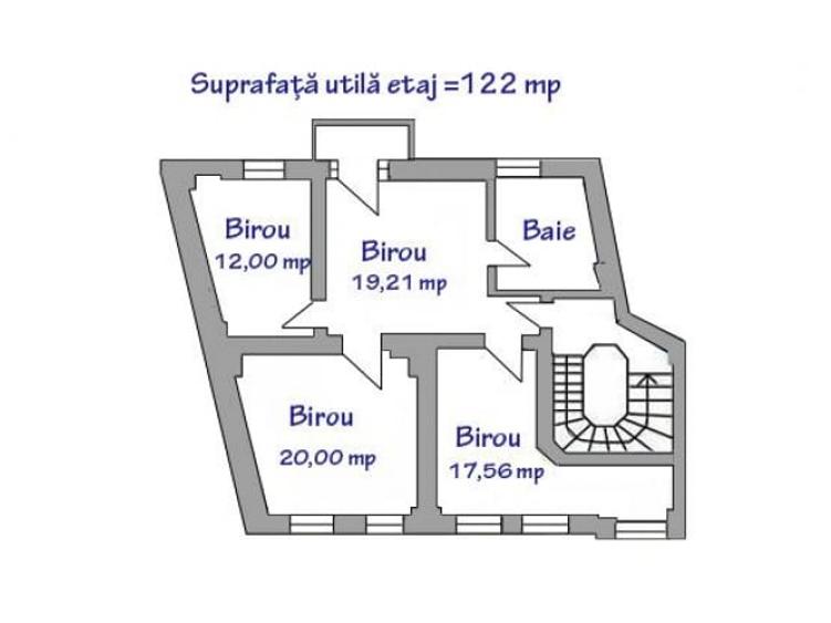 Spatiu  birouri de vanzare, zona Ultracentral, 490 mp #8133 - 16