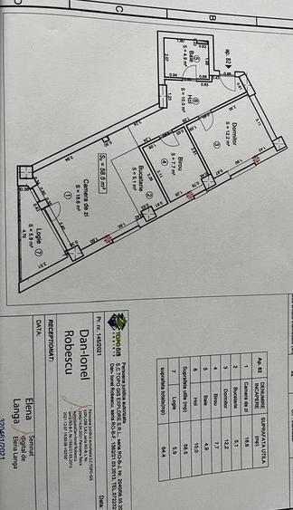3 cam decomandat etaj intermediar CITY of MARA - 1