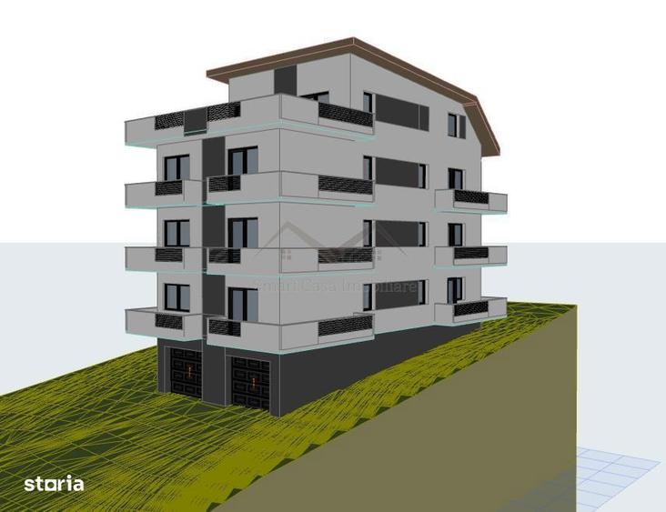 Teren cu autorizatie constructie bloc 7 apartamente - Rediu - 1