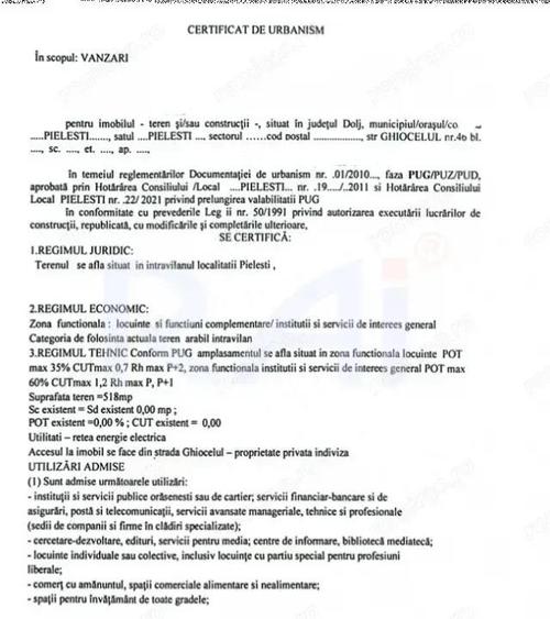 Zona de vile | teren cu utilita?i | sub 150/mp | 5 min de Craiova | - 6