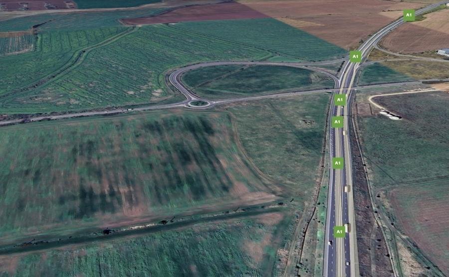 Teren intravilan cu potenzial Arad Sud, DN69, A1, Spălătorie, Service. - 3