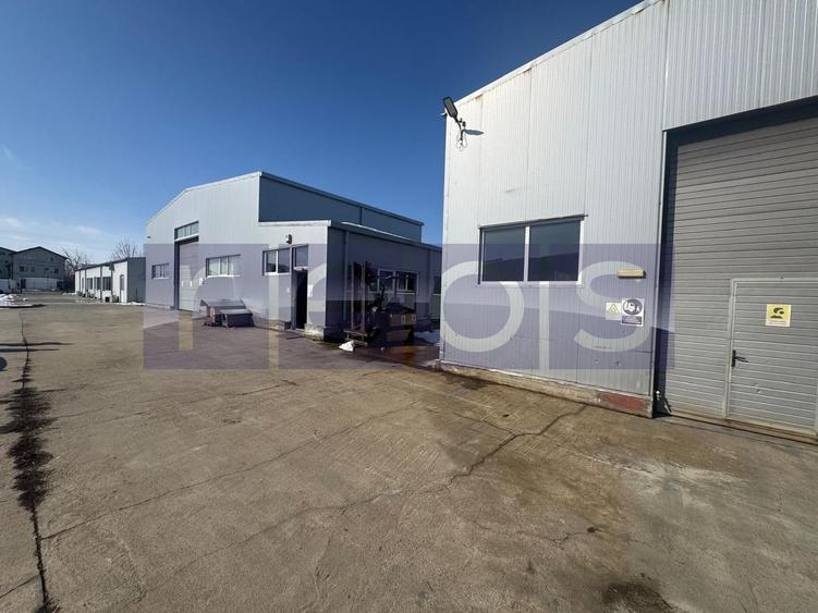 Hală industrială 774 mp cu pod rulant + aviz ISU | Crevedia | Acces DN1A | TIR - 10