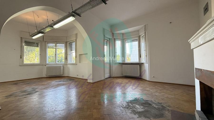 Apartament cu șemineu și curte proprie, zonă Kiseleff -Aviatorilor
