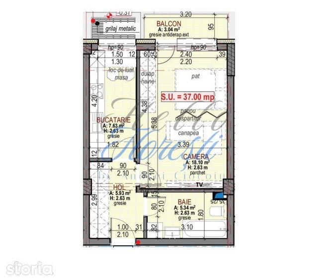Apartament cu o camera, decomandat, in zona Urusagului - 2