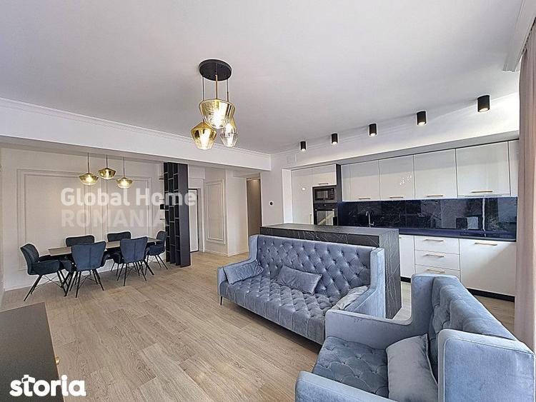 Apartament cu 4 camere, mobilat în Central