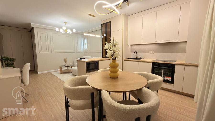 Apartament cu 2 camere semidecomandat, mobilat în Florești