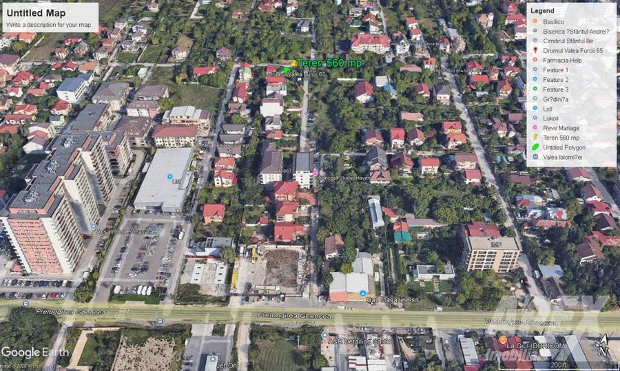 Teren Construcții intravilan de 800 mp, în Drumul Taberei