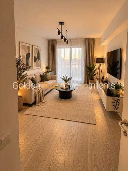 Apartament cu 3 camere, mobilat în Pipera