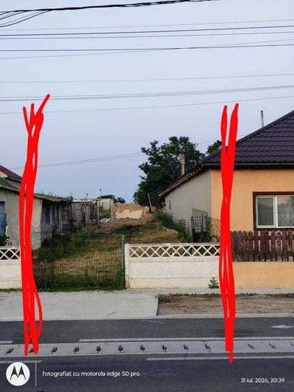Teren intravilan la strada principala in com. Corbu - 3