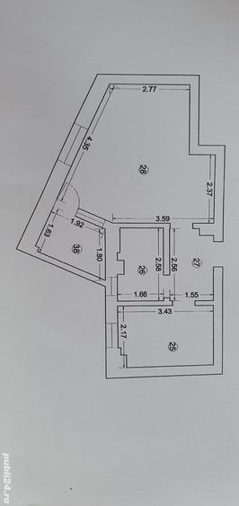 Garsonieră decomandată în Năvodari