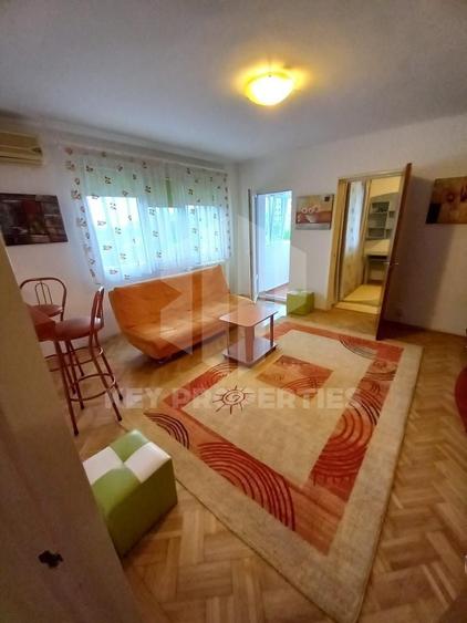 Apartament cu 2 camere semidecomandat, mobilat în Titan