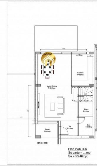 Vila 4 camere + Mansarda Mare - Otopeni Odaile - toate utilitatile! - 4