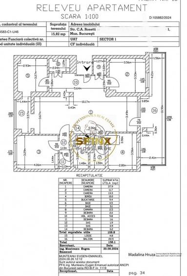 APARTAMENT DE 4 CAMERE DE INCHIRIAT- BLOCUL SCALA - 13