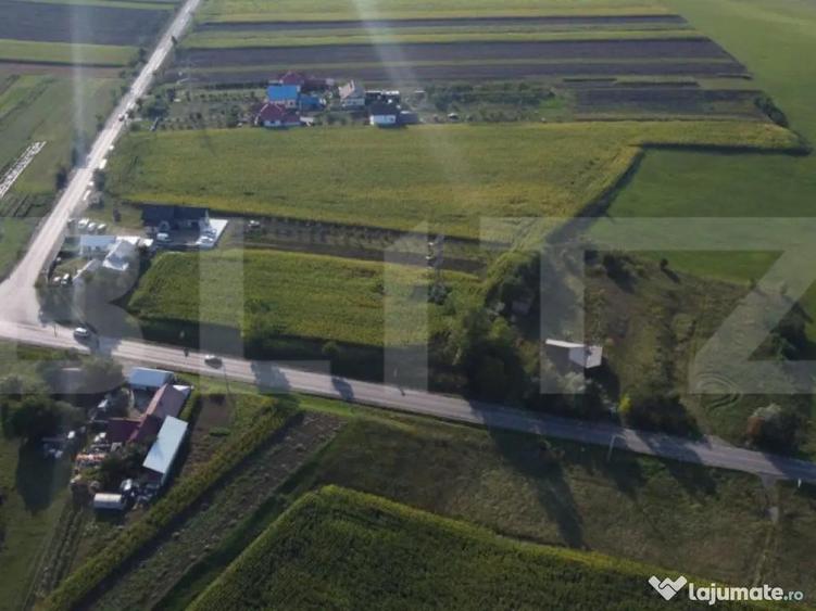 Teren intravilan 7500 mp , 100ml front la E85, Ratos, Radaut - 3
