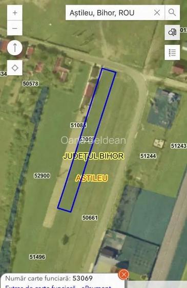 Teren intravilan de vanzare 2237 mp Chistag, com. A?tileu