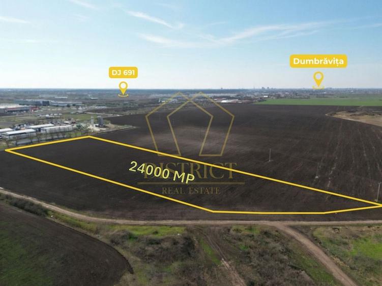 Teren extravilan in zona industriala dezvoltata | Dumbravita - Giarmata - 1
