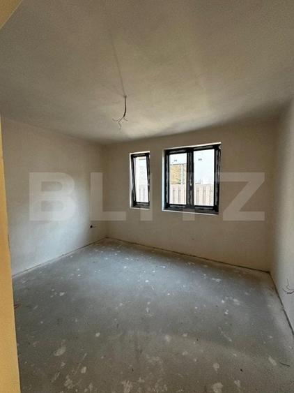 Duplex cu 4 camere, 2 garaje, semifinisat, zona manastirii Floresti - 9