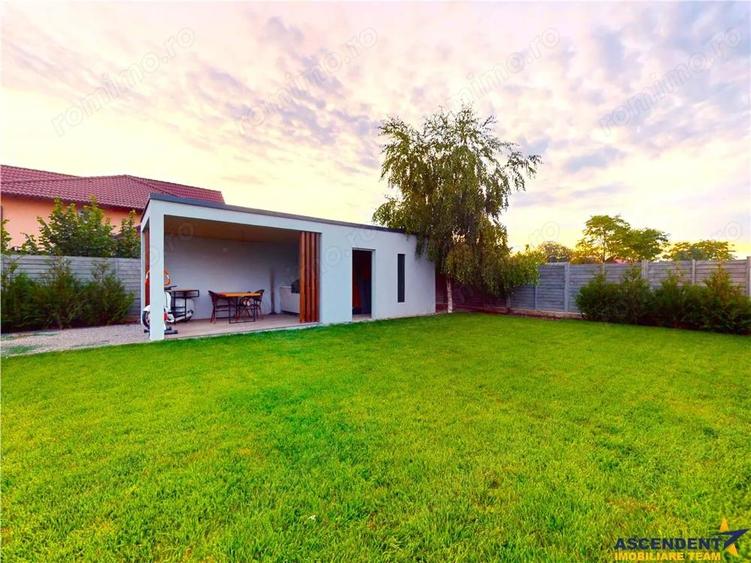 3D! Premium,mediteranean,3 dormitoare, semineu,incalzire pardoseala,teren 650 mp, curte amenajata, I - 7