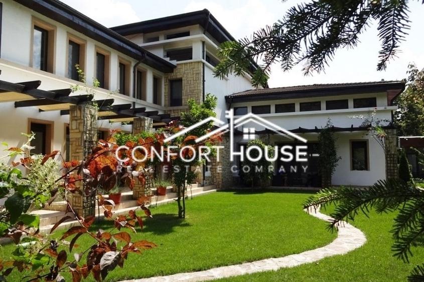 VILA DE LUX, teren 1500mp, piscina, padure, IANCU NICOLAE - 1